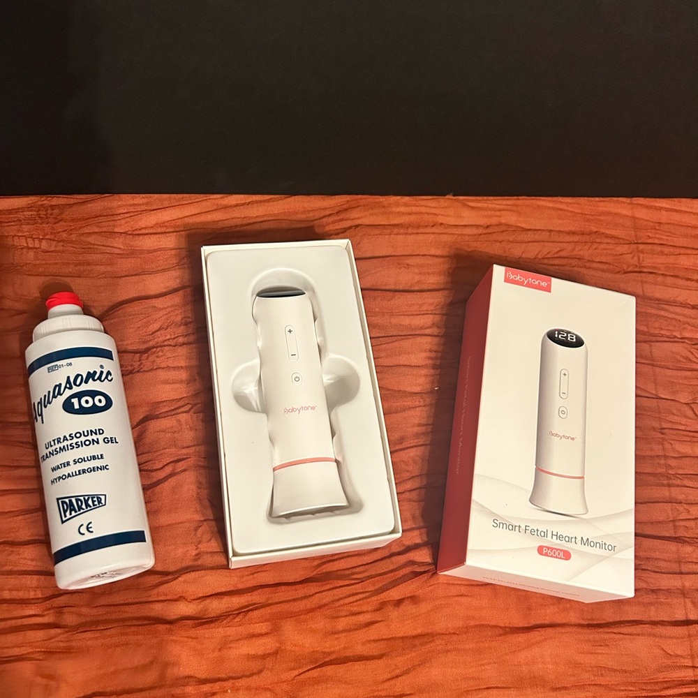 Parker Smart Fetal Heart Monitor - White and Red